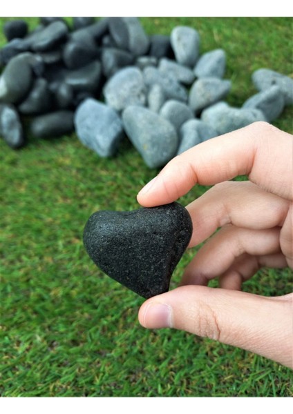 Siyah Bazalt Dolomit Taş 5 kg 2-4 cm Bahçe ve Dere Taşı, Çakıl Taşı fırsatları