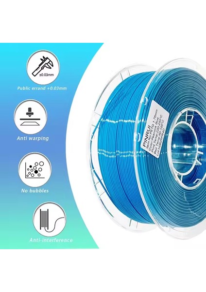 1.75 mm Beyaz Pla Pro Plus+ 3D Yazıcı Filament 1kg indirimleri