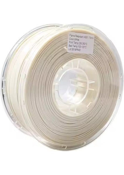1.75 mm Beyaz Abs Pro Plus+ Max 3D Yazıcı Filament 1kg