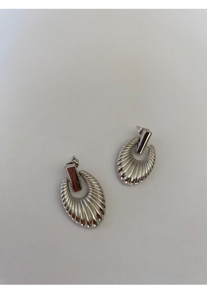 Xuping Tırtıklı Midye Silver Küpe fiyatları