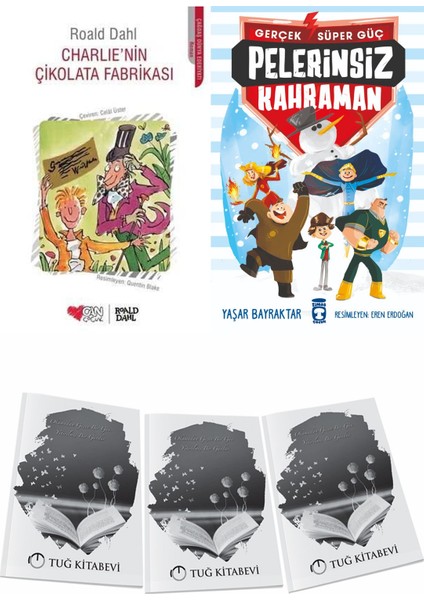Charlie’nin Çikolata Fabrikası ve Pelerinsiz Kahraman Gerçek Süper Güç 1 + Hediyeli