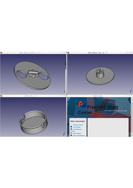 Kablo Makarası V3 (Plastik Aparattır) 3D indirimleri