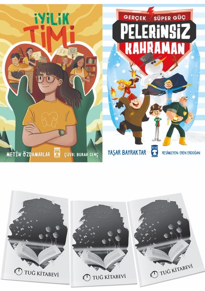Iyilik Timi ve Pelerinsiz Kahraman Gerçek Süper Güç 1 + Hediyeli
