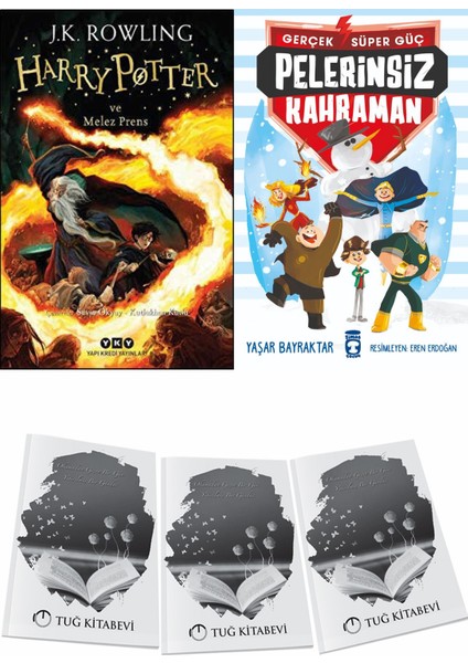 Harry Potter ve Melez Prens ve Pelerinsiz Kahraman Gerçek Süper Güç 1 + Hediyeli