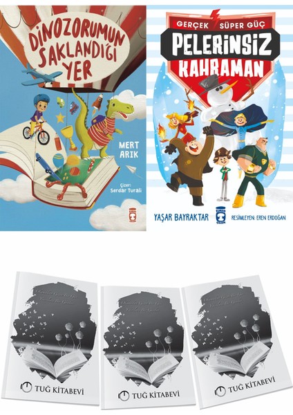 Dinozorumun Saklandığı Yer ve Pelerinsiz Kahraman Gerçek Süper Güç 1 + Hediyeli