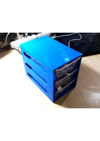 Istiflenebilir Çekmece Sistemi (Plastik Aparattır) 3D modelleri