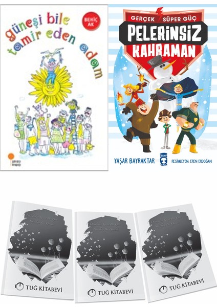 Güneşi Bile Tamir Eden Adam ve Pelerinsiz Kahraman Gerçek Süper Güç 1 + Hediyeli