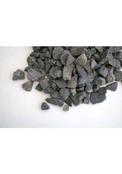 Siyah Bazalt Taş 3 kg 1,5-2,5 Cm, Bahçe ve Dekorasyon Taşı, Dere Taşı modelleri