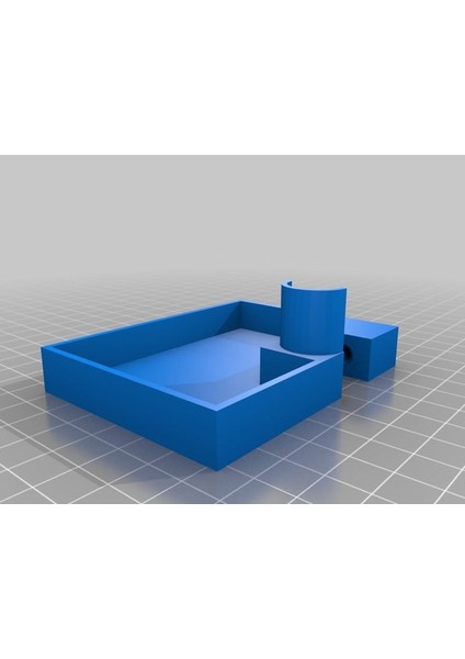 Mikrofon Standı Için Şeyler Tutucu (Plastik Aparattır!!!) 3D