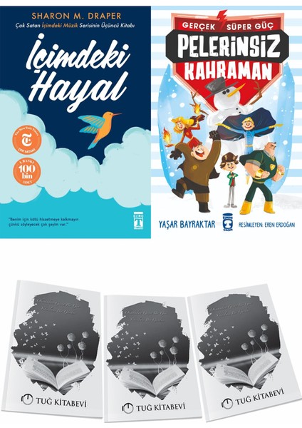 Içimdeki Hayal ve Pelerinsiz Kahraman Gerçek Süper Güç 1 + Hediyeli