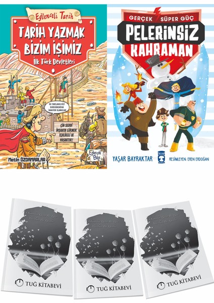 Tarih Yazmak Bizim Işimiz Ilk Türk Devletleri ve Pelerinsiz Kahraman Gerçek Süper Güç 1 + Hediyeli