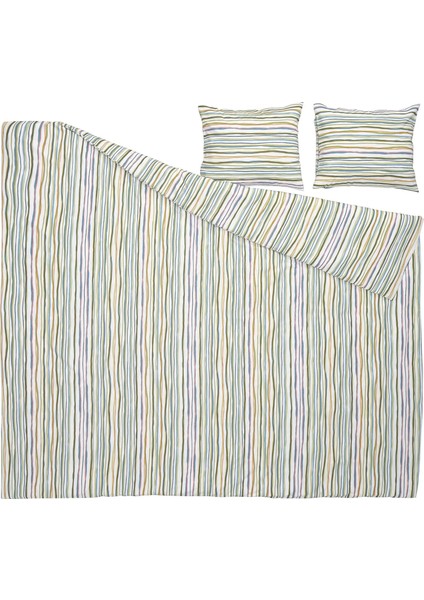 Sumpgroe Çok Renkli 240X220/50X60 cm Çift Kişilik Nevresim Seti modelleri