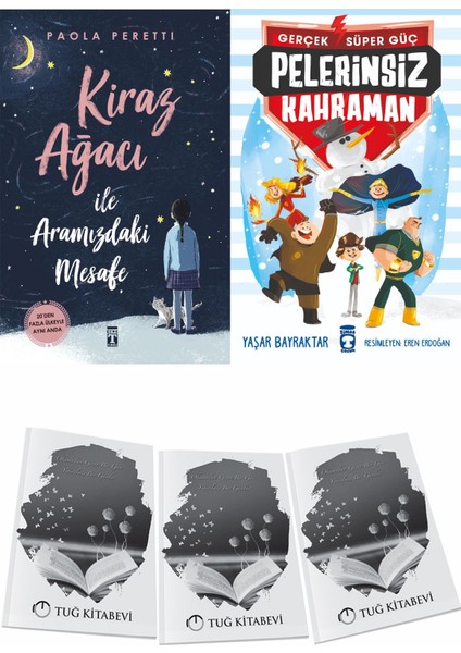 Kiraz Ağacı Ile Aramızdaki Mesafe ve Pelerinsiz Kahraman Gerçek Süper Güç 1 + Hediyeli