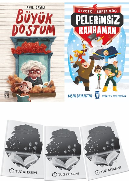 Büyük Dostum ve Pelerinsiz Kahraman Gerçek Süper Güç 1 + Hediyeli