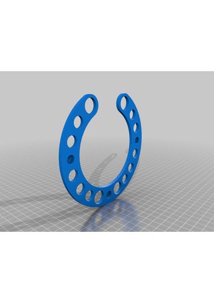 Aaron'un At Nalı Kalem ve Mürekkep Standı (Plastik Aparattır!!!) 3D fırsatları