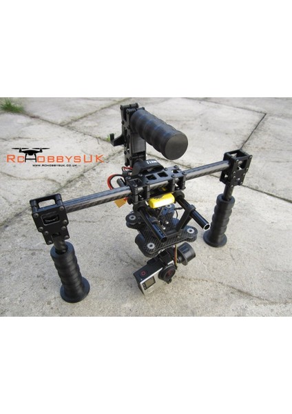 Dys Smart 3 Eksen El Gimbal Çerçeve (Plastik Aparattır) 3D