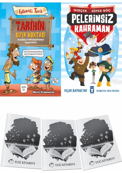 Tarihin Sıfır Noktası Anadolu ve Mezopotamya Uygarlıkları ve Pelerinsiz Kahraman Gerçek Süper Güç 1 + Hediyeli