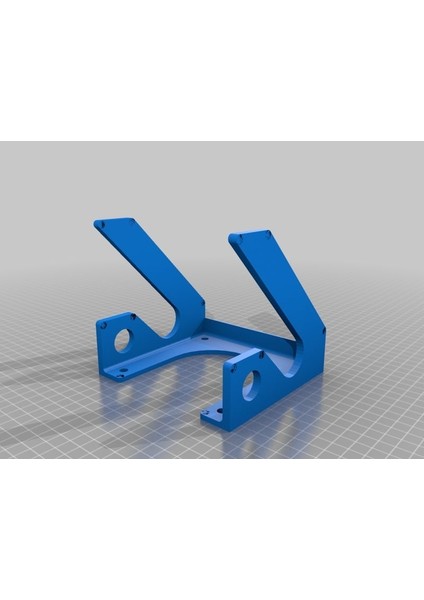 Longboard / Kaykay Duvar Montajı (Plastik Aparattır) 3D