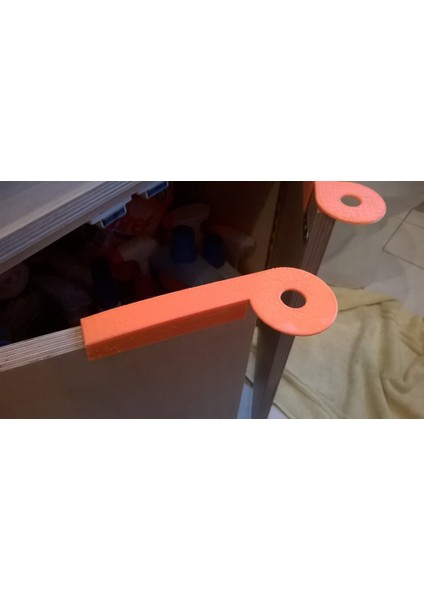 Bebek Dolabı Kilidi Güvenli (Plastik Aparattır!!!) 3D