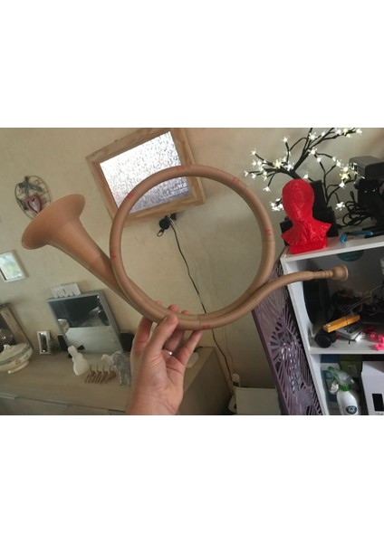 Yazdırılabilir Trompet / Boynuz (Plastik Aparattır!!!) 3D modelleri