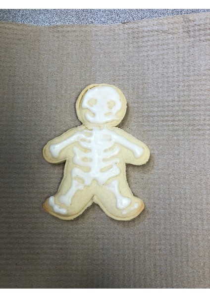 Iskelet Zencefilli Kurabiye Adam - Kurabiye Kesici - Versiyon 2 (Plastik Aparattır) 3D fırsatları