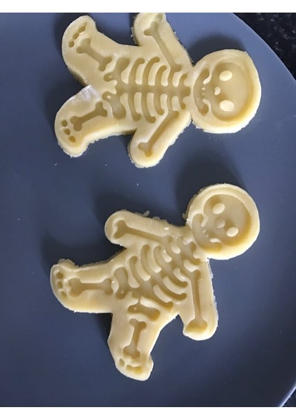 Iskelet Zencefilli Kurabiye Adam - Kurabiye Kesici - Versiyon 2 (Plastik Aparattır) 3D indirimleri