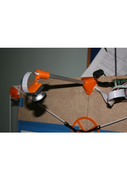 Polargraph/asma V Plotter Için Monte Raspberry Pi Kamera (Plastik Aparattır) 3D modelleri