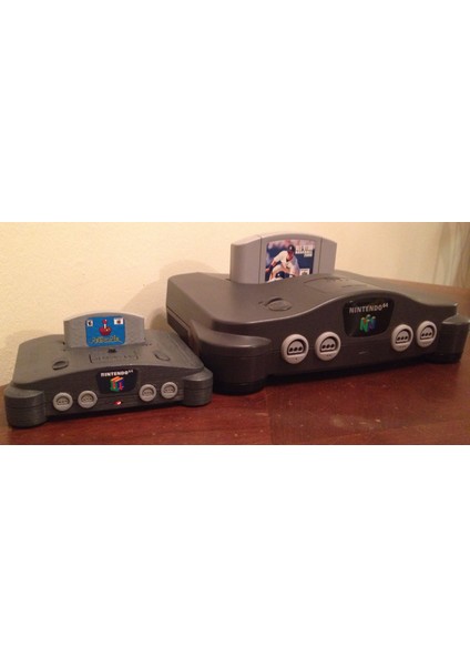 Π64 (Rpı3 ve 4 Için Mini N64 Kılıfı) (Plastik Aparattır!!!) 3D