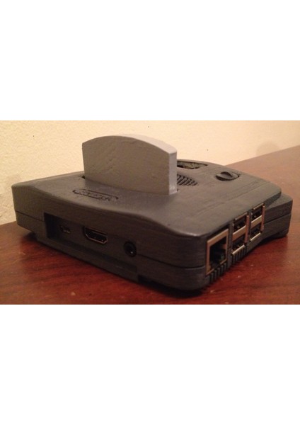 Π64 (Rpı3 ve 4 Için Mini N64 Kılıfı) (Plastik Aparattır!!!) 3D