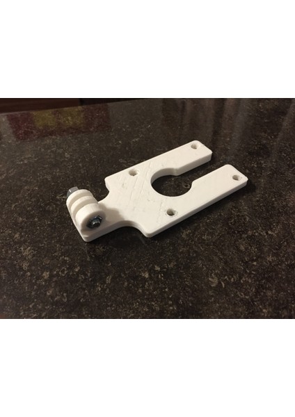 Gopro Kaykay / Longboard Montajı ve Işık (Plastik Aparattır) 3D modelleri