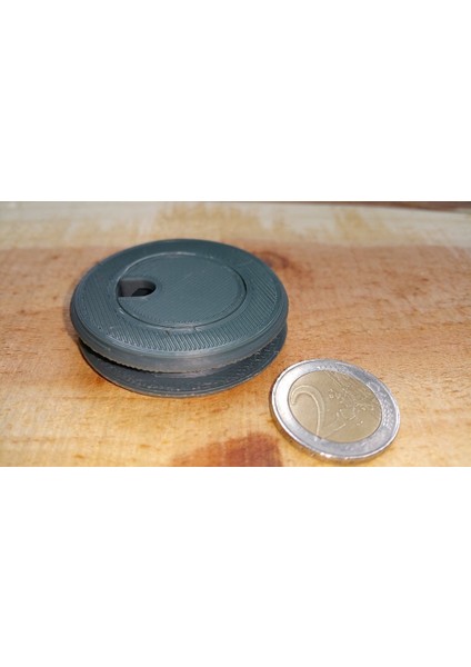 Parametrik Delik Grommet & Snap-In Flush Cover (Plastik Aparattır!!!) 3D