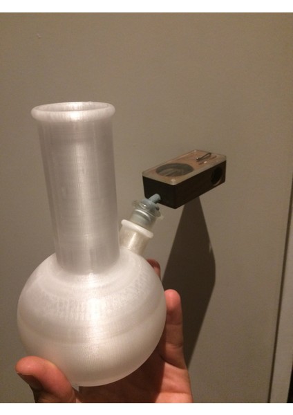 Sihirli Uçuş Başlatma Kutusu Bong Adaptörü (Plastik Aparattır) 3D indirimleri