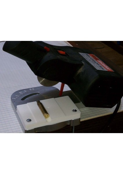 300 Aac / Blackout Pirinç Kesme Jig Cutoff Testere (Plastik Aparattır!!!) 3D