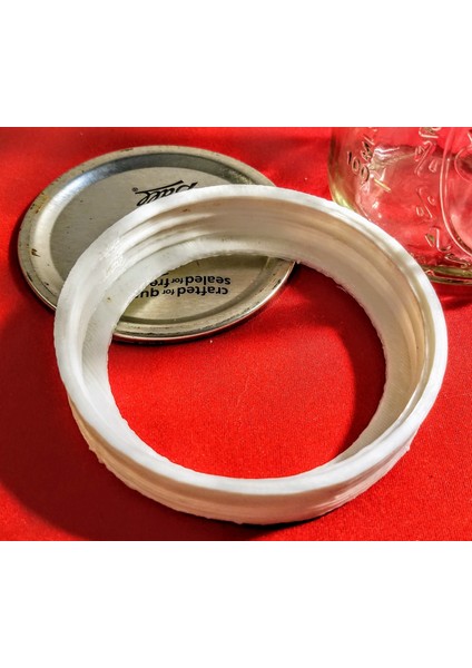 Canning Kavanoz Kapakları Halkalar (Plastik Aparattır) 3D fiyatları