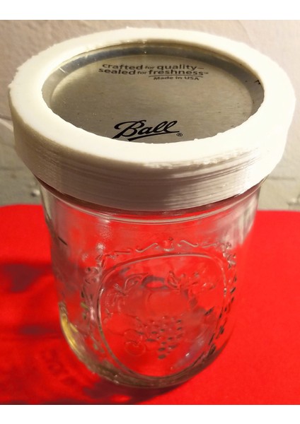 Canning Kavanoz Kapakları Halkalar (Plastik Aparattır) 3D fırsatları