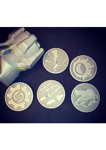 Overwatch Ultimate Coins (Bazıları ...) (Plastik Aparattır!!!) 3D fiyatları