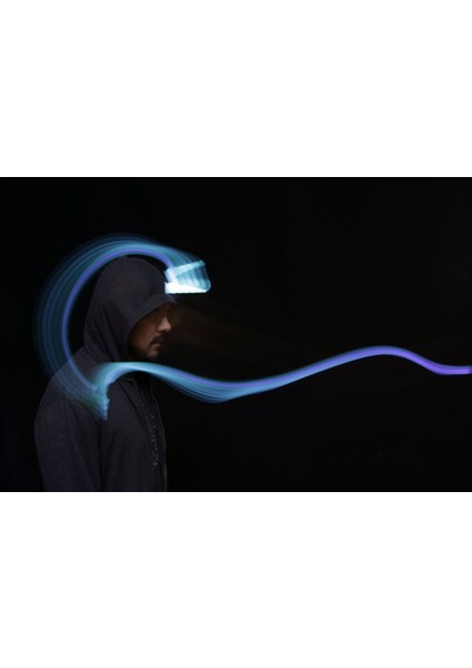 Basit LED Tek Boynuzlu Boynuz Boynuz (Plastik Aparattır!!!) 3D