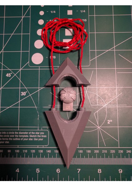 Adamın Gökyüzü Yok - Mezar Marker USB Kolye (Plastik Aparattır!!!) 3D