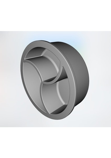 Karton Tüp Kapağı (Plastik Aparattır!!!) 3D