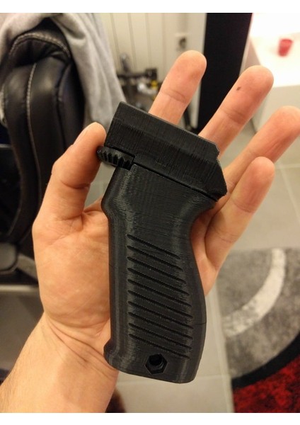 Sony Action Cam Cam Tabanca Kavrama Montajı (Plastik Aparattır!!!) 3D modelleri