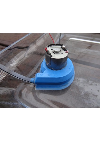 Hortum Adaptörü ile Cd-Rom Motor Pompası (Plastik Aparattır!!!) 3D