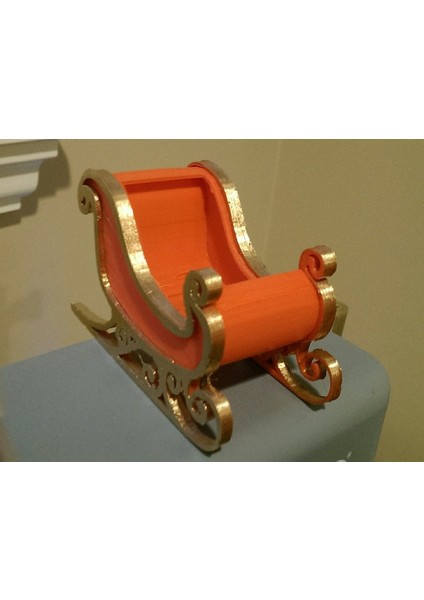 Iki Renkli Kızak (Plastik Aparattır!!!) 3D