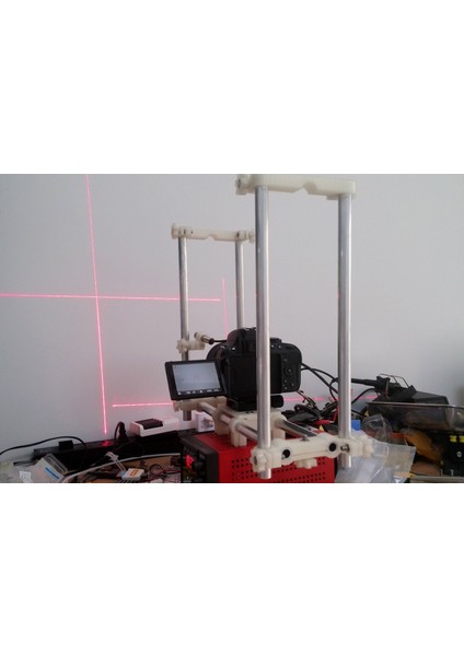 Dslr Kafesi (15MM Rail) Remix- Lazerlerle! (Plastik Aparattır!!!) 3D modelleri