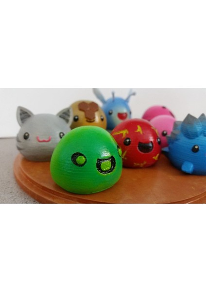 3D Baskılı Yataklar [slime Rancher] - Boom, Fosfor, Rad & Bal! (Plastik Aparattır!!!) 3D