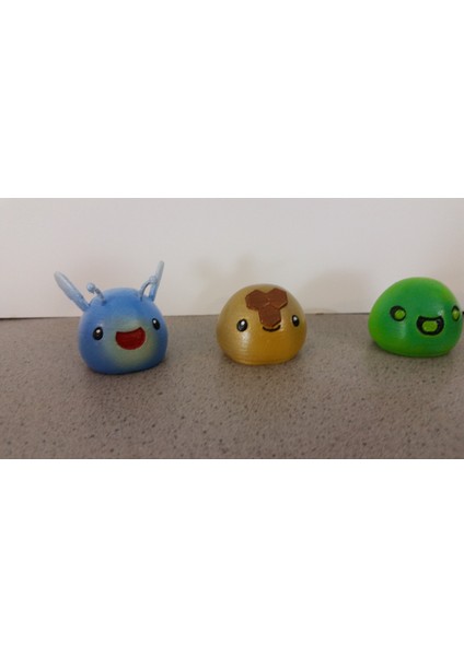 3D Baskılı Yataklar [slime Rancher] - Boom, Fosfor, Rad & Bal! (Plastik Aparattır!!!) 3D indirimleri