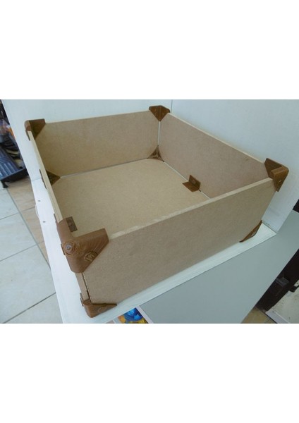 6 Mmm Kalınlığında Ahşap Bir Kutu Yapmak Için Madeni Para (Istiflenebilir) (Plastik Aparattır!!!) 3D fiyatları