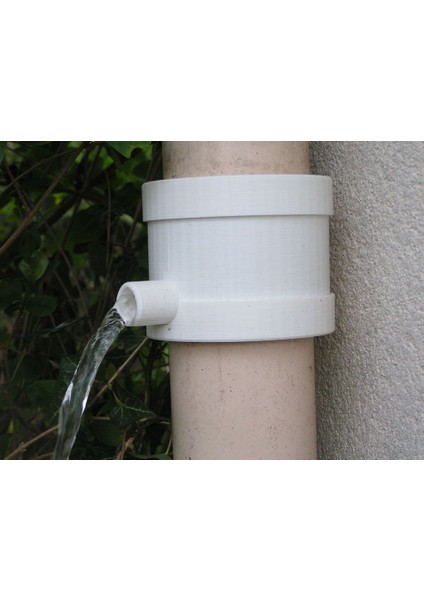 Oluk Tahliyesi / Yağmur Varil Saptırıcı (Plastik Aparattır!!!) 3D