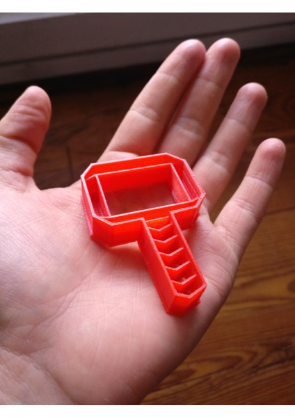Thor Hammer - Kurabiye Kesici (Plastik Aparattır!!!) 3D fırsatları