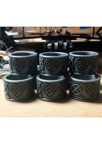 Celtic Düğüm Peçete Yüzüğü (Plastik Aparattır!!!) 3D modelleri