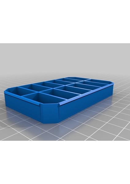 Altoids Kalay Bölücü Tepsi - 12 Bölmeli (Plastik Aparattır!!!) 3D